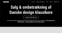 Desktop Screenshot of mobelpolstren.dk
