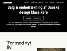 Tablet Screenshot of mobelpolstren.dk